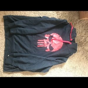 Men’s skull hoodie